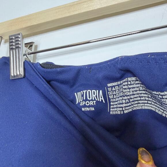 VICTORIA'S SECRET | VSX Victoria Sport Glitter Logo Leggings | M - Picture 4 of 4